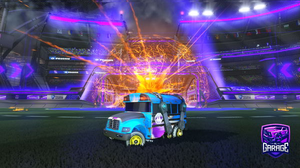 A Rocket League car design from qlpiraa