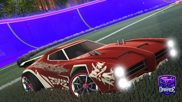 A Rocket League car design from acevvxa