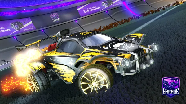 A Rocket League car design from MrSpaced