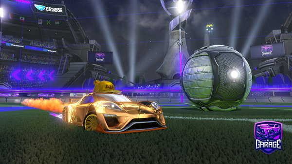 A Rocket League car design from Nznahahs