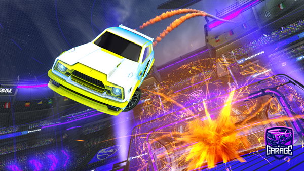 A Rocket League car design from Tj2litlit