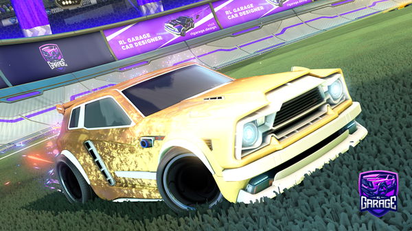 A Rocket League car design from xXFoxtecXx