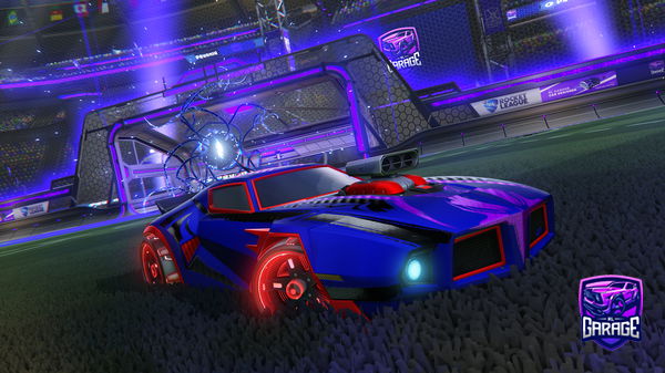 A Rocket League car design from RM18