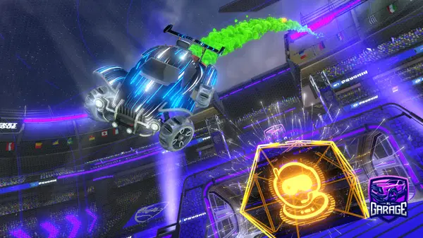 A Rocket League car design from jesusitocomunica