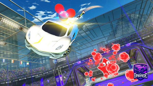 A Rocket League car design from fortfall14