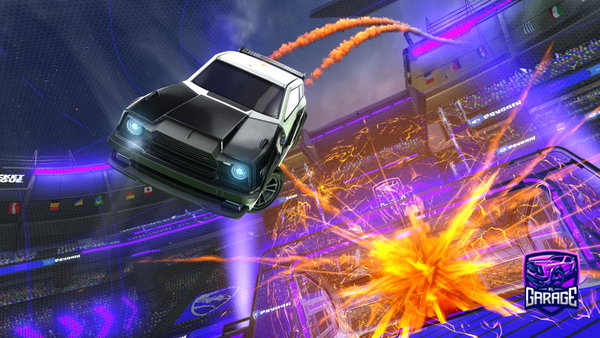 A Rocket League car design from arturtoni