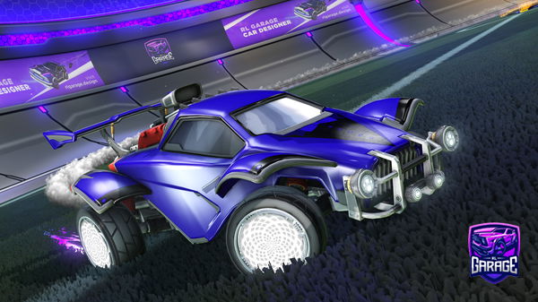 A Rocket League car design from Toexe999