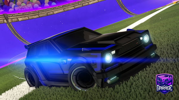 A Rocket League car design from Garou_DzZ