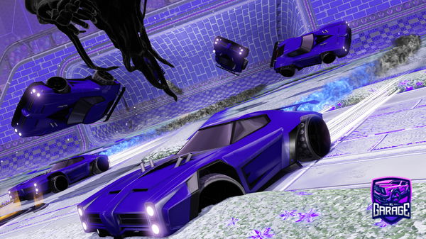 A Rocket League car design from Aunty