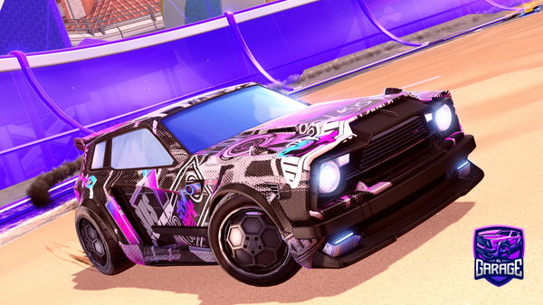 A Rocket League car design from Sesuro111