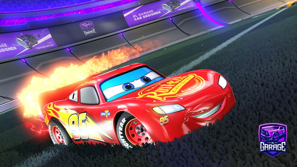 A Rocket League car design from addmypsnNightfaller45