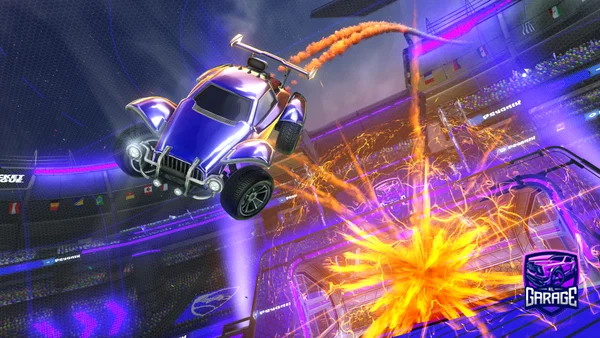 A Rocket League car design from a3_neonn