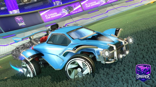 A Rocket League car design from LincolnG07