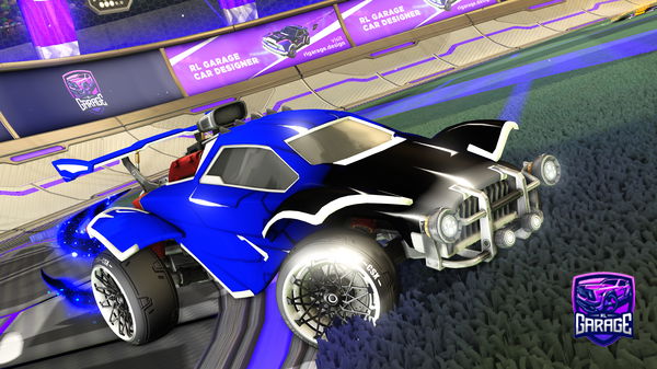 A Rocket League car design from sawcubic