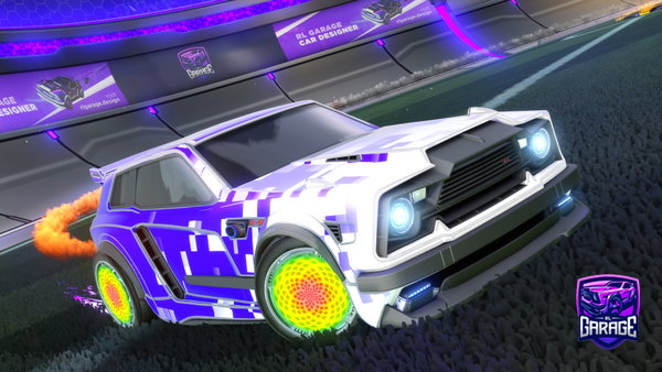 A Rocket League car design from dexterplayzzz