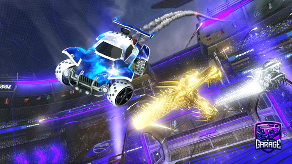 A Rocket League car design from XDFunyMan