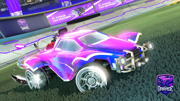 A Rocket League car design from MacMD