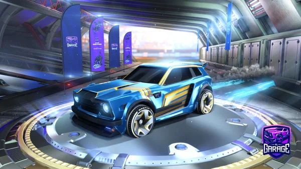 A Rocket League car design from DarkNightp07