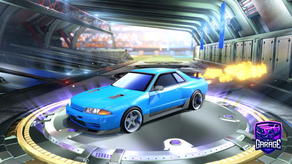 A Rocket League car design from Poweredplayer