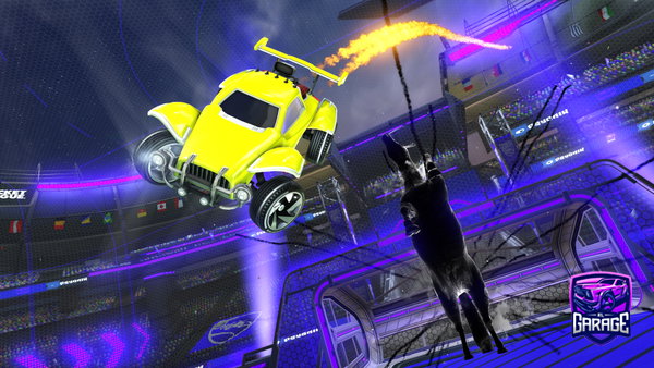 A Rocket League car design from aminux750