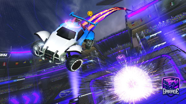 A Rocket League car design from piggymon10