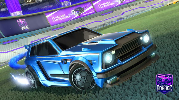A Rocket League car design from Miselyr