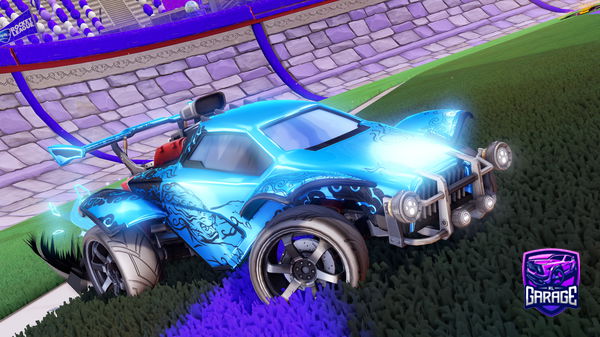 A Rocket League car design from DWhitty