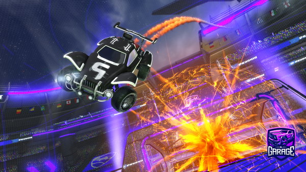 A Rocket League car design from Torl