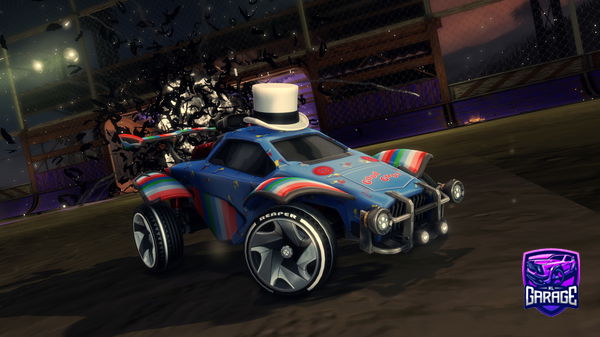 A Rocket League car design from Zeebruin