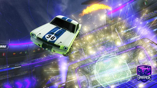 A Rocket League car design from K-I-L-L-U-A