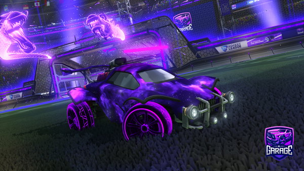 A Rocket League car design from Predator_Dark27