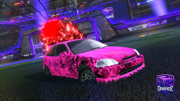 A Rocket League car design from unluckyy