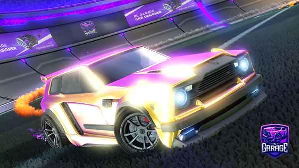 A Rocket League car design from SusPotion2