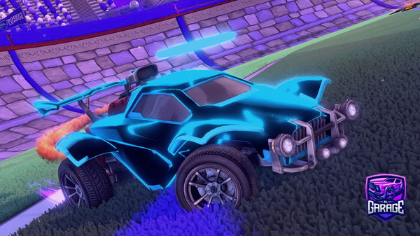 A Rocket League car design from Bozotrades