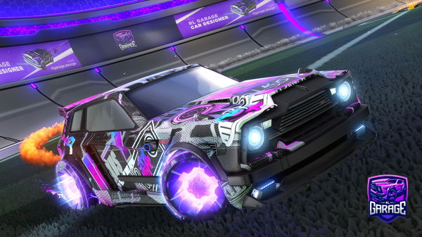 A Rocket League car design from NoobMaster46286