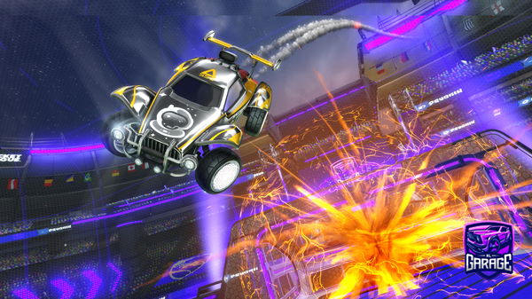 A Rocket League car design from FaZeBubbas4