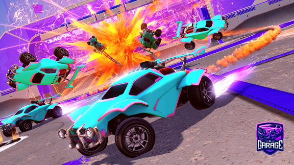 A Rocket League car design from DrTaco27