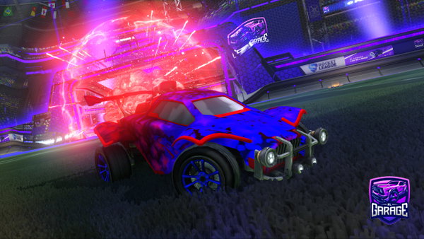 A Rocket League car design from Djcosmo