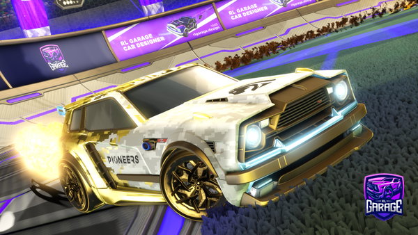 A Rocket League car design from TATOzilla