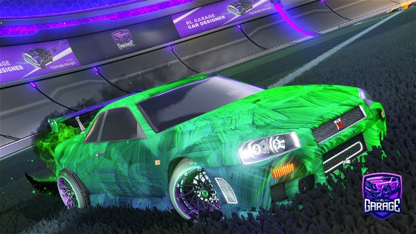 A Rocket League car design from jusef810