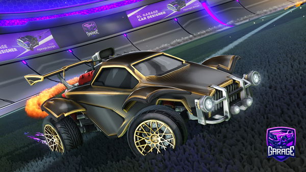 A Rocket League car design from Jochen75