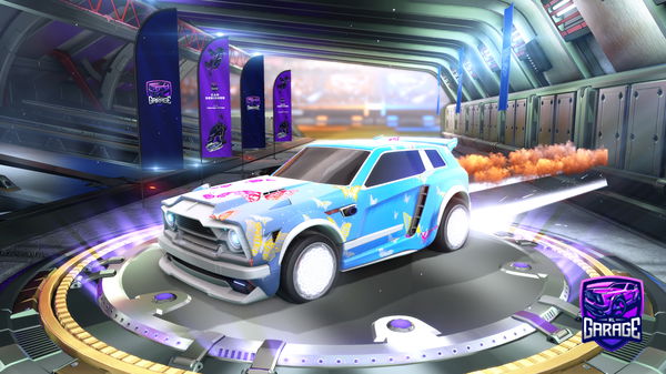 A Rocket League car design from LazarRandd