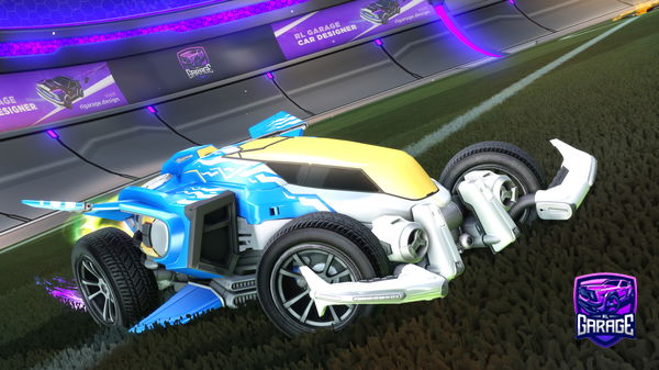 A Rocket League car design from DoggosGG