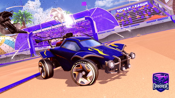 A Rocket League car design from whiteoctane12345