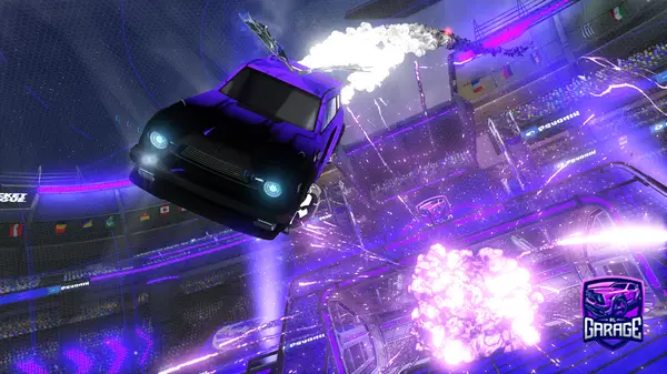 A Rocket League car design from Lukamk4