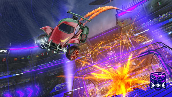 A Rocket League car design from El_PabloMagiko21