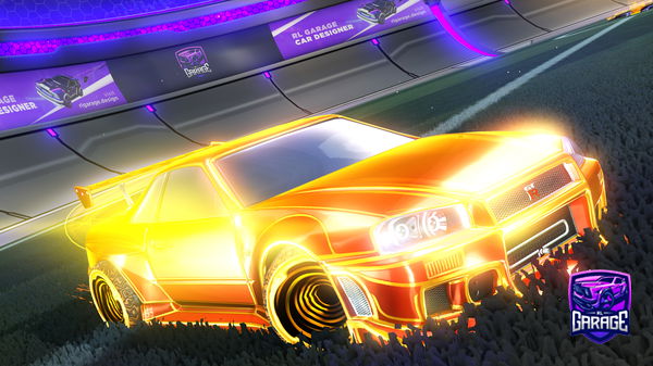 A Rocket League car design from BigQuoty