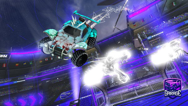 A Rocket League car design from Tinninc26