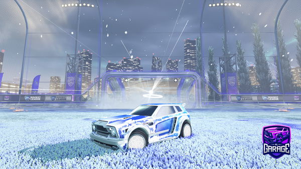 A Rocket League car design from Checker2008