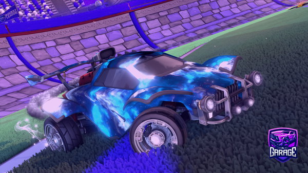 A Rocket League car design from DSH-M4